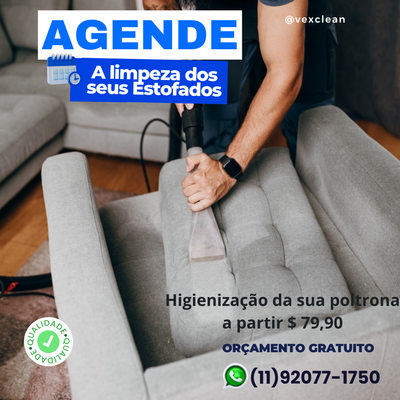 Higienização de Poltrona