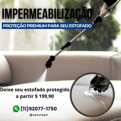 Impermeabilização de Estofado